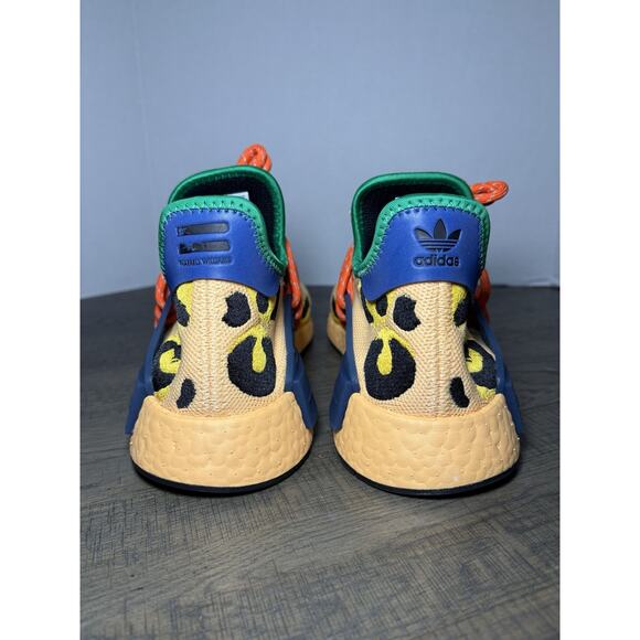 NEW Adidas Men's SIZE 10 Pharrell x NMD Human Race Animal Print Amber HP3221 - Picture 6 of 6
